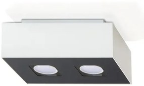 Minimalistyczny plafon E774-Sofis - biały