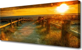 Fotoobraz na płótnie Sylwetka Miasta o Zmierzchu