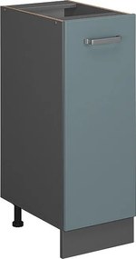 Szafka apteczna niebiesko-szary 30x46x81.6 r-line