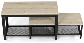 Zestaw stojaków na buty 2 szt., dąb sonoma