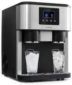 Klarstein IceAge 15kg/24h 1L Kostkarka do Lodu Srebrny