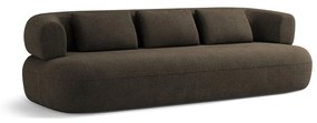 Brązowa sofa z materiału bouclé 226 cm Jenny – Micadoni Home