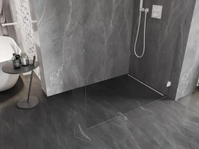 Mexen Lunar L ścianka prysznicowa Walk-in prawa 120 x 200 cm, transparent 8 mm, biała - 830L-120-000-20-00-P