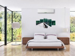 Obraz - Most do wierzchołków drzew (125x70 cm)