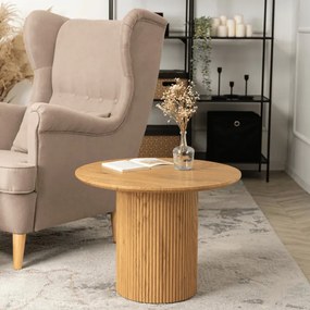 Stolik Kawowy MAYLIN 60 cm Dąb Nowoczesny Loft