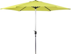 Parasol ogrodowy "Sol" prosty z aluminium - Okrągły - Ø 3m - Zielony