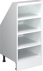 Szafka kuchenna na dach skośny biały 40x46x81.6 r-line
