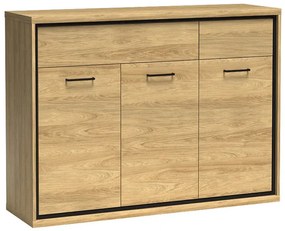 Duża komoda hikora naturalna - Acorus 9X