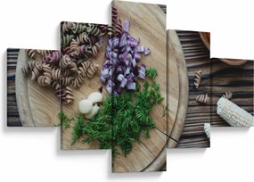 Obraz - Z deski kuchennej (125x70 cm)