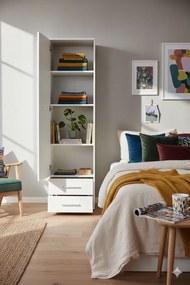 Biały regał do garderoby C5 W4-F58