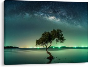 Obraz nocnego nieba (70x50 cm)