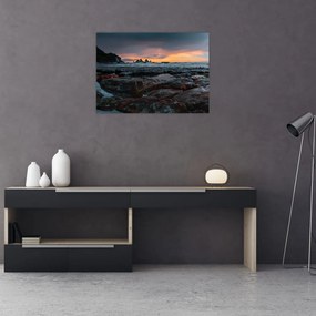 Obraz - krajobraz w Nowej Zelandii (70x50 cm)