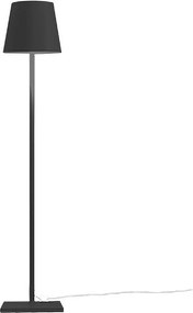 Lampa podłogowa Poldina, ciemnoszara, 230 V, 28 x 150 cm, z wtyczką, nowoczesny design, aluminium