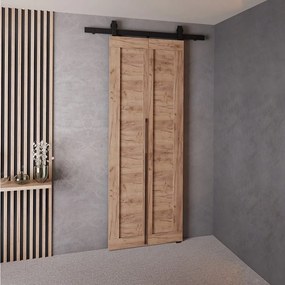 Drzwi Przesuwne QUDIO M1 Dąb Craft Złoty 60