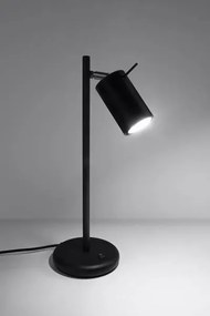 Lampa biurkowa RING czarna SOLLUX  LIGHTING