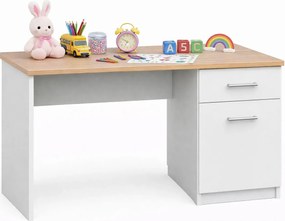 Białe biurko dziecięce, dla 6 latka E9-S36
