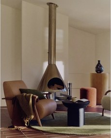 Zielony okrągły dywan ø 200 cm Empuries – Kave Home