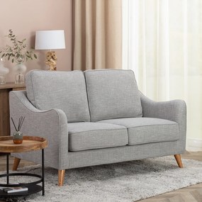 Sofa Venuste grey linen 2-os.