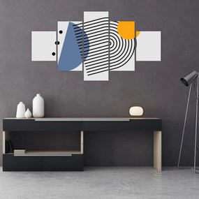 Obraz - Minimalistyczna abstrakcja N⁰2 (125x70 cm)