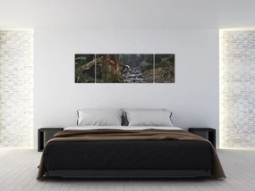 Obraz - W lesie (170x50 cm)
