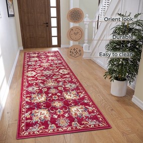 Czerwony chodnik 80x240 cm Orient Caracci – Hanse Home