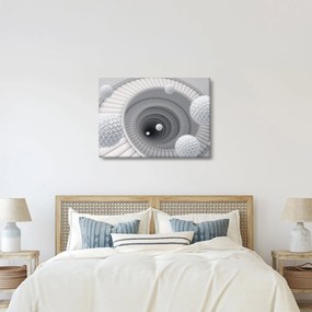 Obraz abstrakcji 3D (70x50 cm)