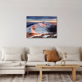 Obraz - Zimowa panorama górska II. (70x50 cm)