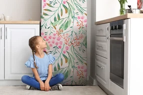 Mata magnetyczna na lodówkę Liście jarzębiny