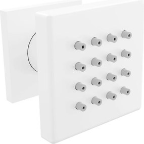 Mexen Cube dysza boczna natynkowa, biała - 79360-20
