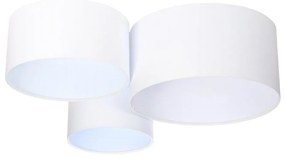Lampa sufitowa SPACE 3xE27/60W/230V biała