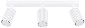 Biała potrójna lampa industrialna - 26X D307 T3-F53
