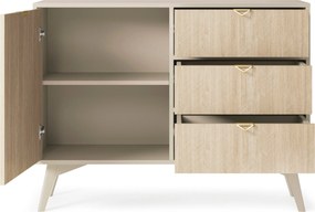 Komoda FORESTA 106 cm do Salonu Sypialni Odcienie beżu