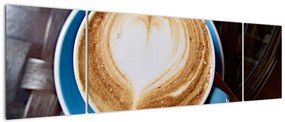 Obraz - Latte Art (170x50 cm)