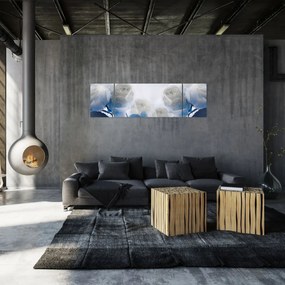 Obraz - Białe róże (170x50 cm)