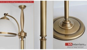 Lampa podłogowa z mosiądzu CR-P2E