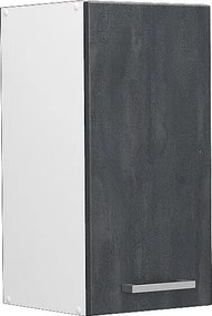 Szafka ścienna czarny beton 30x31x60 r-line