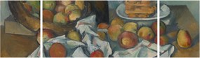 Obraz - Paul Cezanne, The Basket of Apples, reprodukcje (170x50 cm)