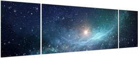 Obraz - Gwiazdy i mgławice (170x50 cm)