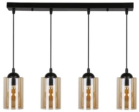 Industrialna lampa wisząca z ozdobnymi kloszami - V140 L6-L15