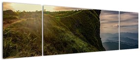 Obraz kobiet na klifie (170x50 cm)