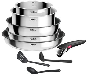 Zestaw garnków aluminiowych 9 szt. INGENIO Cook Eat L881S904 – Tefal