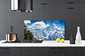 Panel Kuchenny Górski Pejzaż Z Drzewami