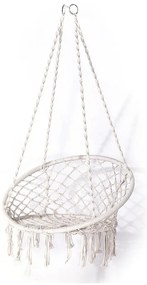 Beżowy fotel wiszący Bonami Essentials Hylla