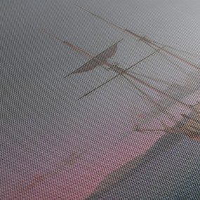 Obraz - Fitz Henry Lane, Lumber Schooners at Evening on Penobscot Bay, reprodukcje (70x50 cm)