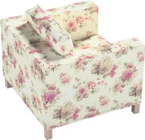 Pokrowiec na fotel Karlanda kolor wielokolorowy tkanina wzorzysta