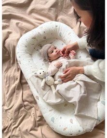 Kokon dla niemowląt w kolorze kości słoniowej 52x84 cm Dreamland – Cam Cam Copenhagen