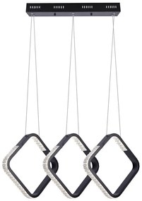 Potrójna lampa wisząca glamour - 6X S859 Z7-D89