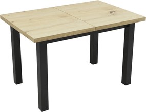 Stół prostokątny rozkładany 80x120/160 Artisan R-6 + nogi drewniane