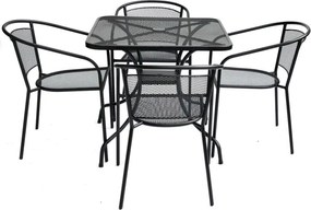 Stół metalowy ogrodowy ZWMT-80 - kwadratowy 80 x 80 cm