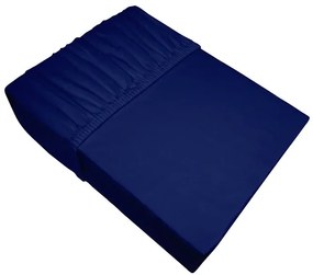 Prześcieradło Jersey z gumką Bielbaw 180x200 granatowe GRENO